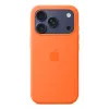 Custodia in silicone Apple iPhone 17 Pro MagSafe arancione custodia