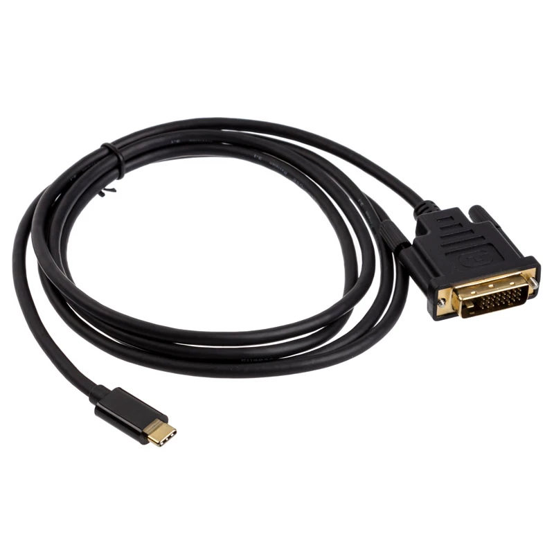 Akasa cavo adattatore da USB Type-C a DVI, nero (AK-CBCA10-18BK)