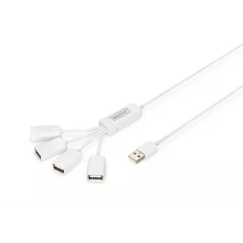 Hub USB Digitus sottile Spider DA-70216