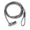 Lucchetto a combinazione DICOTA Stand-alone Notebook Security Pro nero acciaio inox