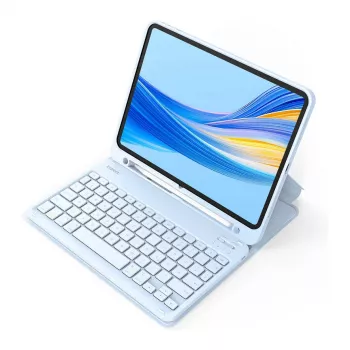 Inateck KB04002 Tastiera Bluetooth con touchpad QWERTY blu
