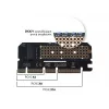 Scheda di espansione, adattatore M.2 NVMe M-Key PCI-E Savio AK-41