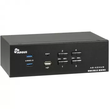 Inter-Tech IPC switch KVM AS-42HUS (88887412)