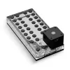 Piastra di distribuzione pompa EK Water Blocks EK-QuantumX Loophole D5 PWM nero plexiglass