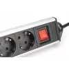 Digitus ciabatta da ufficio 6 prese con 3 porte USB cavo 1,5 m