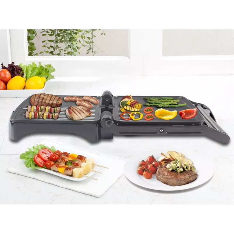 Tostapane elettrico Beper P101TOS502 — tostapane 2 fette in acciaio inox, design compatto