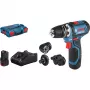 Bosch GSR 12V-15 FC Professional 1300 giri/min senza chiave 600 g nero, blu