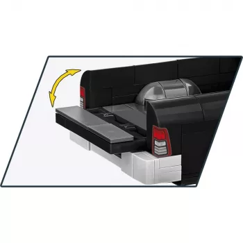 Gioco di costruzione Cobi RAM 1500 Police 24608 modello 2 in 1, set di mattoncini, trasformabile