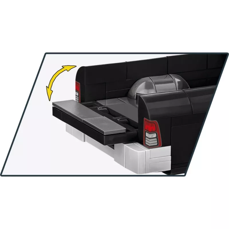 Gioco di costruzione Cobi RAM 1500 Police 24608 modello 2 in 1, set di mattoncini, trasformabile
