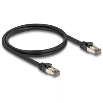 Cavo di rete DELOCK 80240 Cat6a U/FTP (STP) RJ-45–RJ-45, 1 m, nero