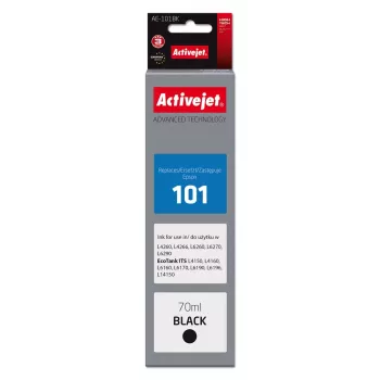 Inchiostro Activejet AE-101BK (sostituto per Epson 101; Supreme; 70 ml; nero)