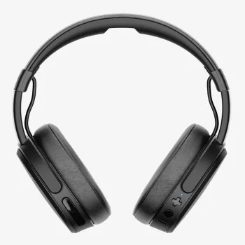 Cuffie Skullcandy Crusher Wireless — nero, binaurali, circumaurali, Bluetooth e 3,5 mm, pieghevoli, batteria 40 h