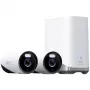 Anker Eufy eufyCam E330 (Professional) - set da 2 telecamere - telecamera di sorveglianza di rete - esterno - resistente alle intemperie - colore (giorno/notte) - 8 MP - 3840 x 2160 - 4K - audio - Wi-Fi - 2