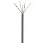 Microconnect KAB023-100 cavo di rete nero 100 m Cat6 U/UTP (UTP)