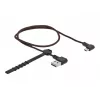 Cavo USB DeLOCK EASY-USB 2.0 Type-A a Micro-B connettore maschio 0,5 m nero