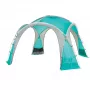Event Dome Shelter XL, 4,5 x 4,5m, gazebo azzurro/grigio