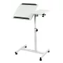 Maclean supporto mobile per scrivania/laptop, bianco, regolazione in altezza 59-89 cm, max 30 kg, MC-121 W