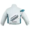 Makita | Giacca ventilata a batteria, Bianco, L