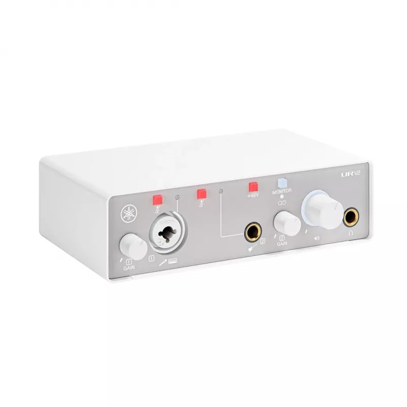 Interfaccia audio YAMAHA UR12MK3 bianco - compatta 2-in/2-out USB…