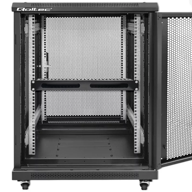Gestione cavi QOLTEC 54514 per rack 19 pollici, 24 porte