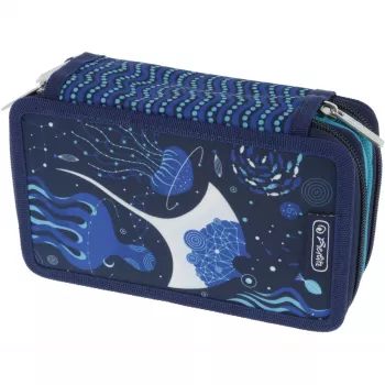 Herlitz TriCase Deep Ocean 31 pz blu poliestere 190x70x115 mm
