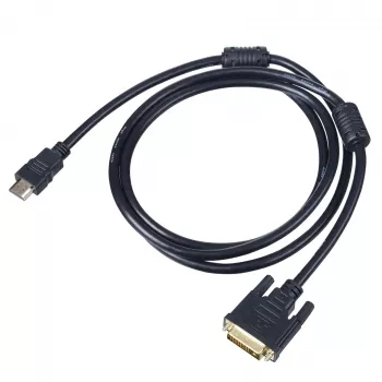Cavo HDMI-DVI-D Akyga AK-AV-11 (24+1), 1,8 m, nero