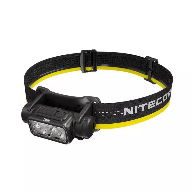 Torcia frontale Nitecore NU43 1400 lumen compatta leggera