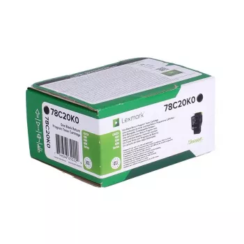 Cartuccia toner Lexmark 78C20K0 1 pz. originale nero