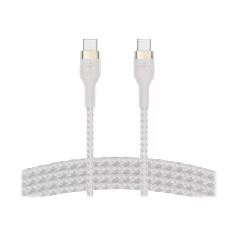 Belkin BOOSTCHARGE PRO Flex Cavo USB 1 m USB 2.0 USB C bianco (CAB011BT1MWH)