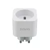 Presa smart SAVIO AS-01 16A Wi-Fi 2,4 GHz, connettore tipo E/F, 220–240 V, 3680 W, bianco