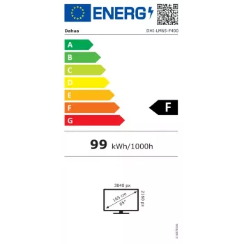 Dahua Technology DHI-LM65-F400 Display per segnaletica 165,1 cm (65