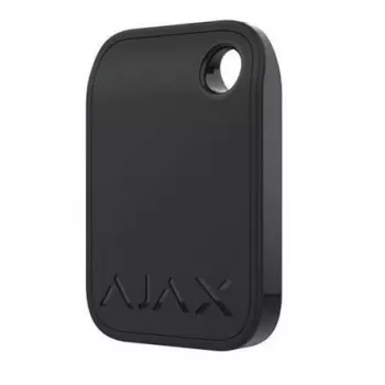 Tag RFID Ajax Tag nero — 13,56 MHz, 32×45×6 mm, compatibile con KeyPad Plus