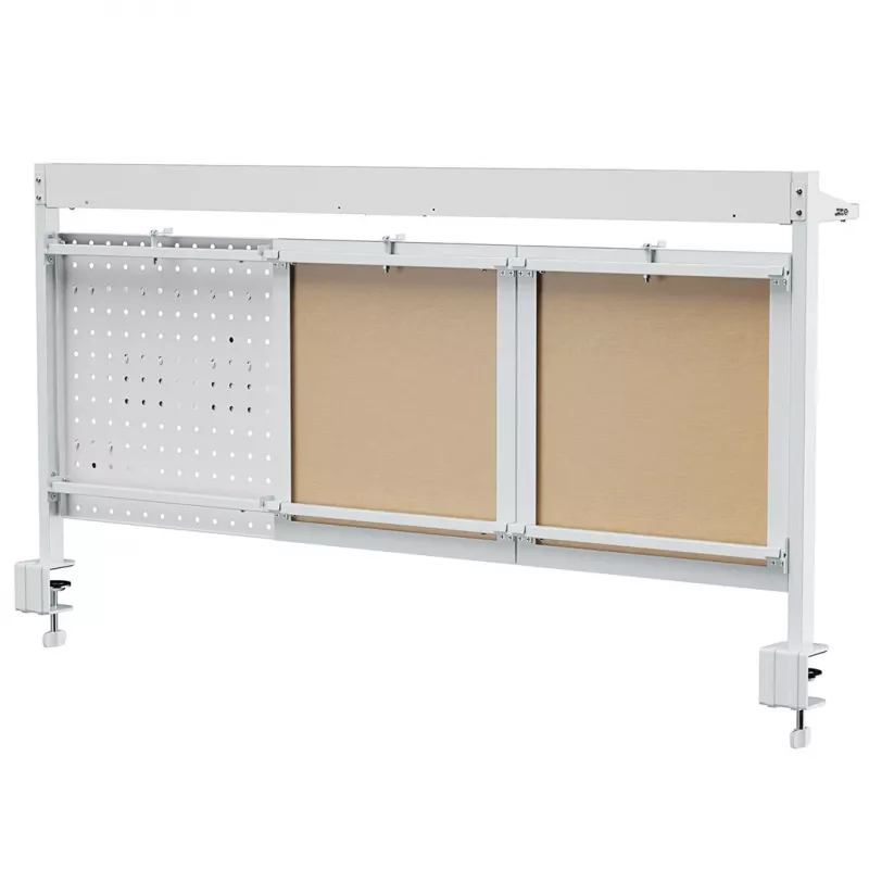 Pannello divisorio da scrivania Ergo Office ER-300 W, larghezza 1250 mm, carico massimo 10 kg