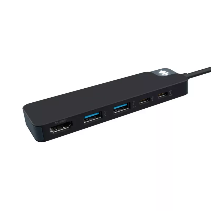 Hyper HyperDrive Flex HD4101BKGL hub USB-C a 5 porte (2x USB-A, 1x USB-C, 1x HDMI), nero