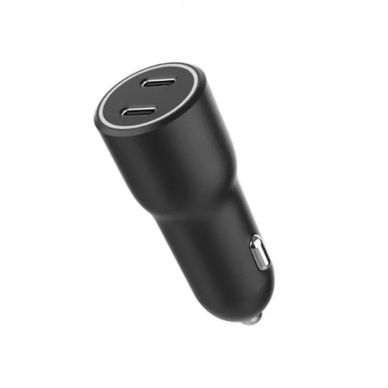 Gembird TA-UC-C2PD40-CAR-01 alimentatore nero