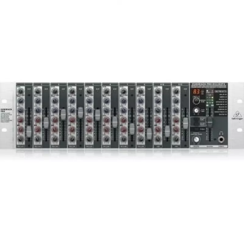 Behringer RX1202FX V2 mixer audio 12 canali grigio