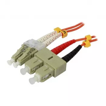 Synergy 21 S216729 Cavo in fibra ottica 1 m LSZH OM2 2x LC 2x SC arancione (S216729)