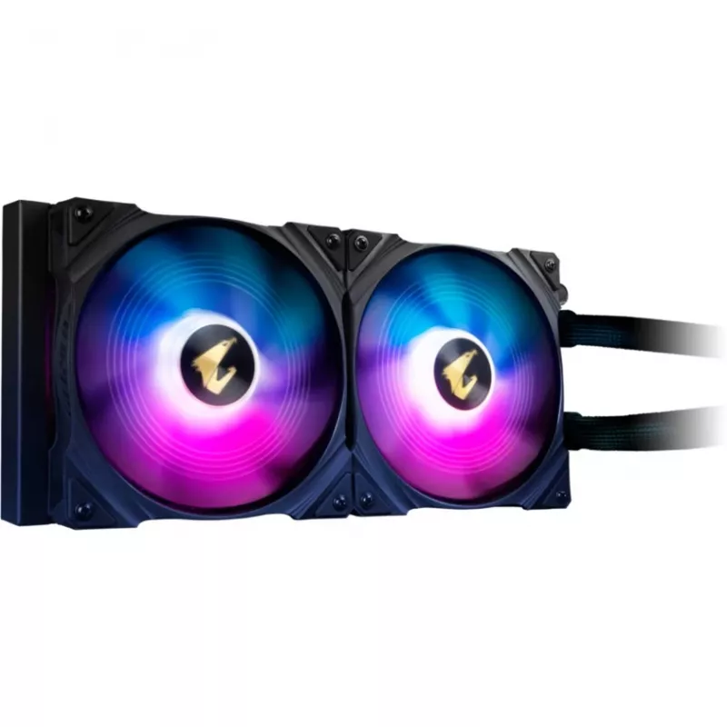 GIGABYTE AORUS WATERFORCE X 280 dissipatore liquido all-in-one per processore, nero, 1 pz.