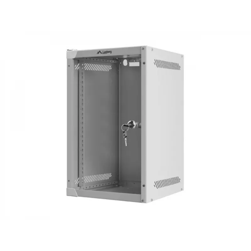 Armadio a parete LANBERG WF10-2309-10S 9U, 280×310×469 mm, portata 20 kg, grigio