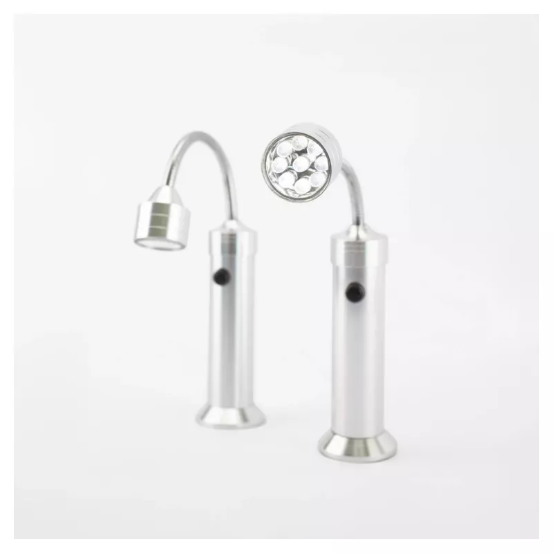 Luce per grill RealPower 495550 – acciaio inox, batteria AAA, set da 2 per grill da esterno