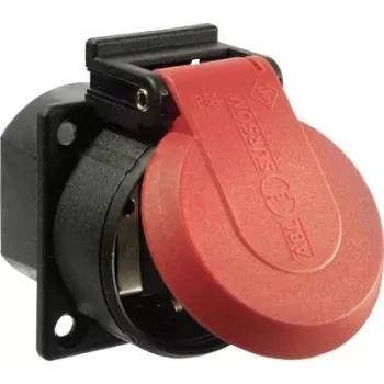 Presa AS Schwabe 45080 IP54 rossa — presa resistente alle intemperie per uso esterno