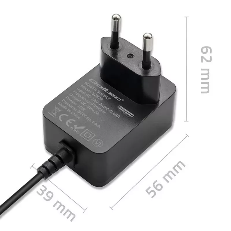 Caricabatterie Super FAST PD per Raspberry Pi 4, USB-C
