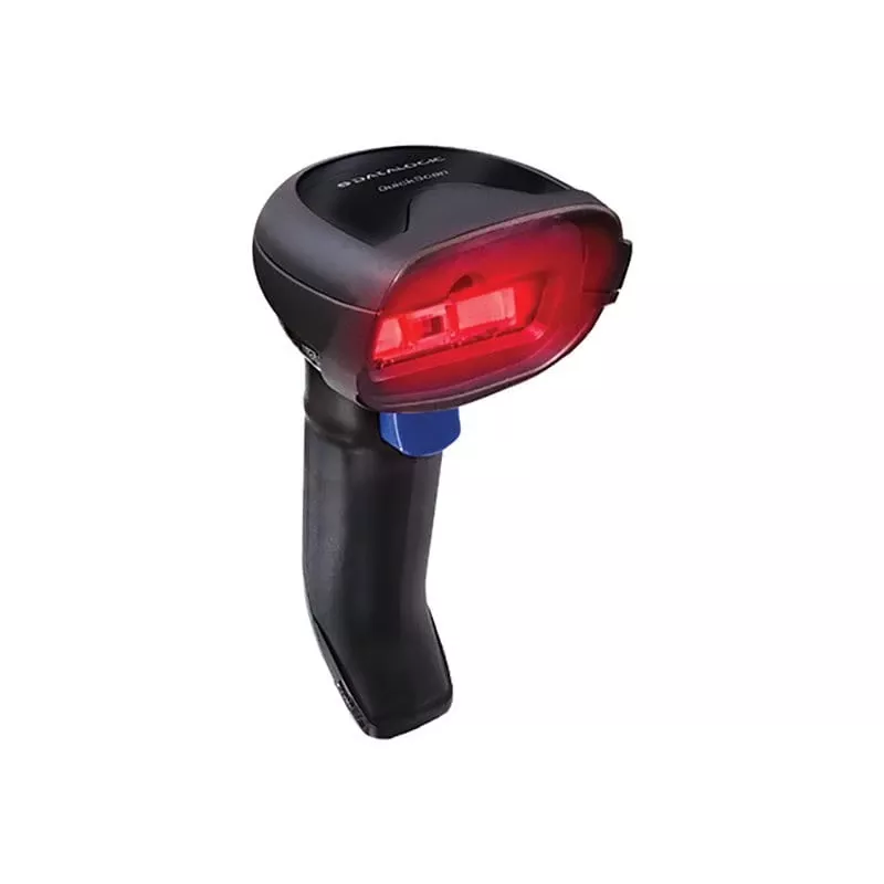 Datalogic QuickScan I 2220 Serie, 1D, imager, USB, kit (USB), nero scanner palmare, 1D, imager, varie (proprietà/caratteristiche), interfacce, connettori