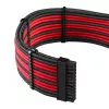 Set prolunga cavo CableMod PRO ModMesh 12VHPWR di CableMod – nero/rosso, set prolunga PCIe 12VHPWR 16-Pin