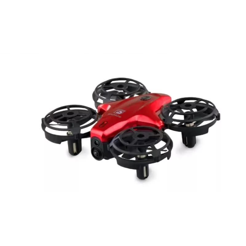 Droni con fotocamera Amewi 25324 mini drone 300 mAh nero rosso