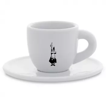 Bialetti Moka Tazza Istituzionale bianco, porcellana
