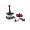 Tritatutto manuale JATA HMAQ4505 nero bordeaux
