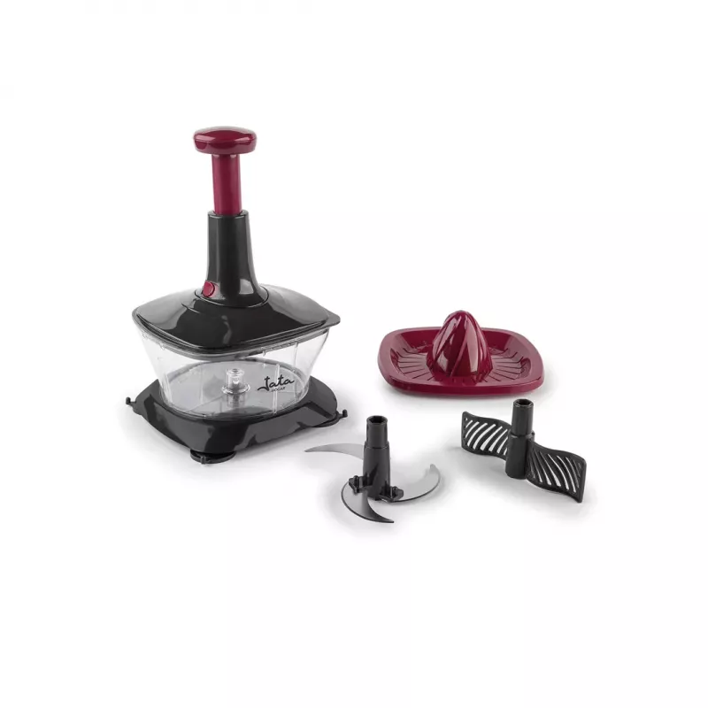 Tritatutto manuale JATA HMAQ4505 nero bordeaux