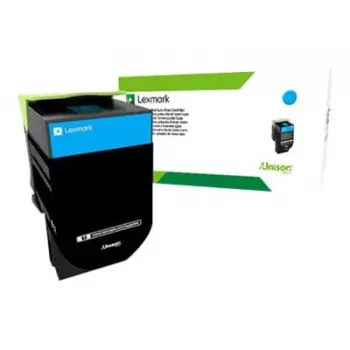 Lexmark 80C2SCE materiale di consumo per stampante ciano