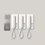 Siedle SET CA 812-3 E/W – con filo – acciaio inox – bianco – a parete